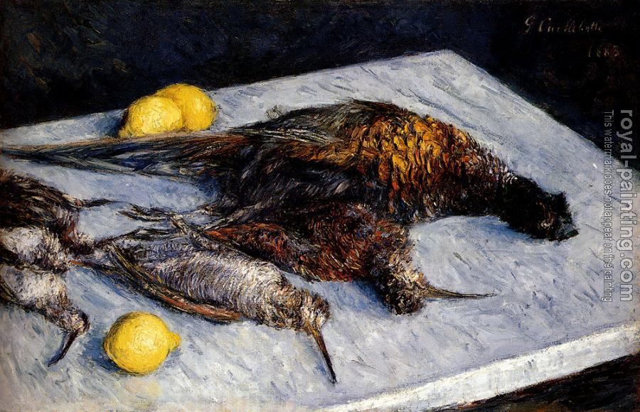 Gustave Caillebotte : Game Birds And Lemons